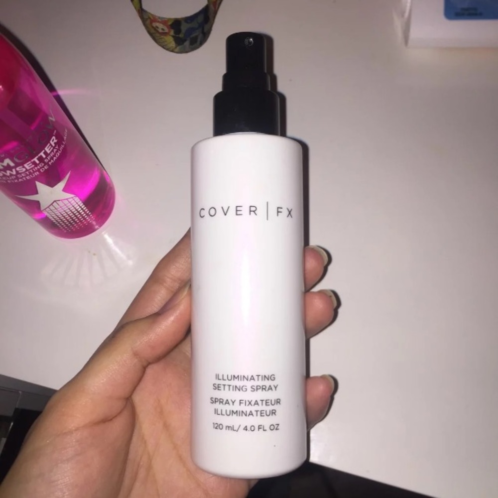 Cover fx illuminating setting spray